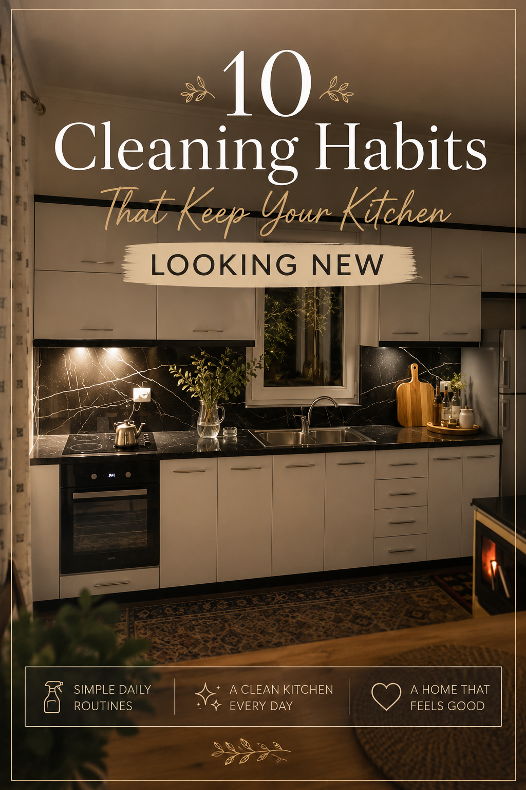10 Cleaning Habits That Keep Your Kitchen Looking New